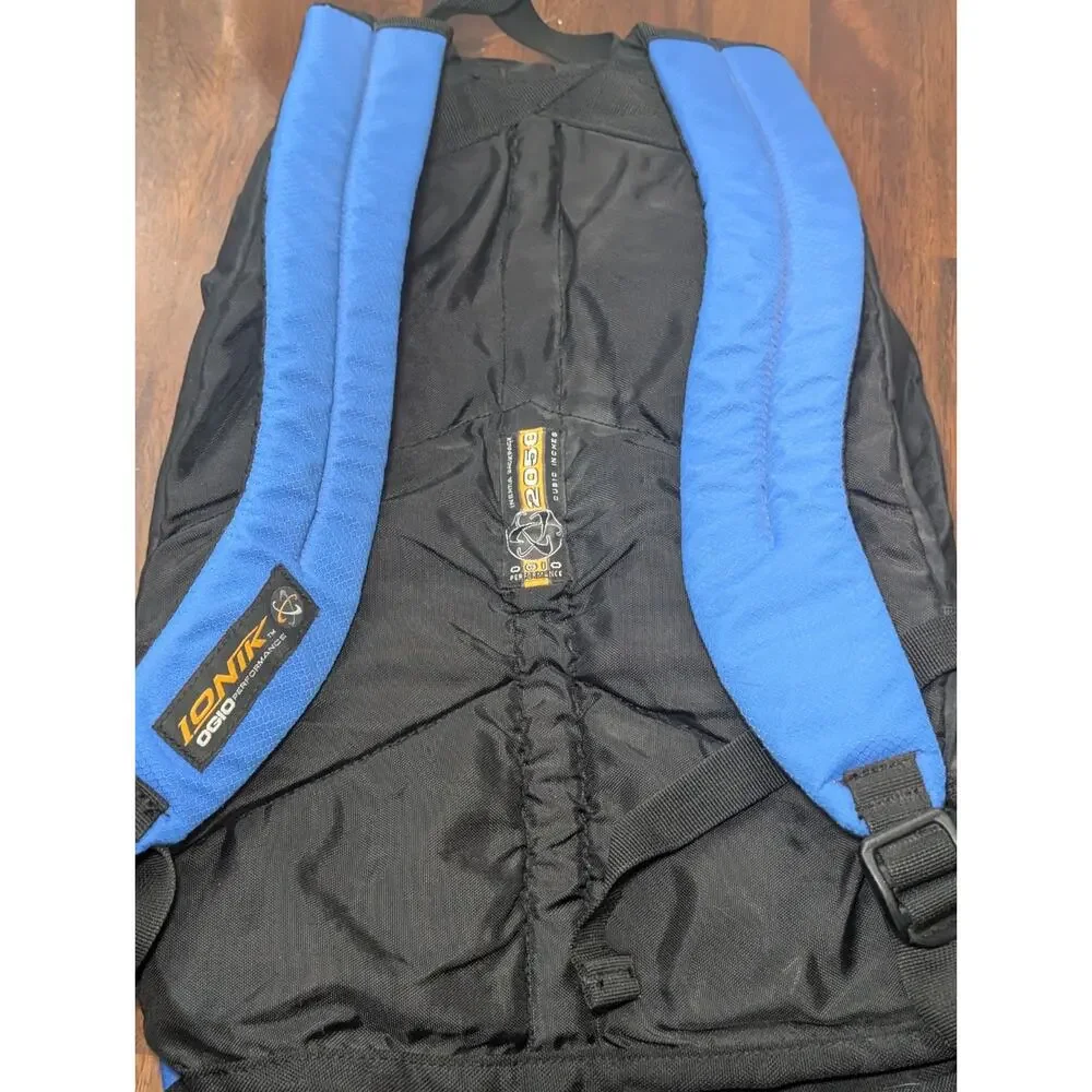 OGIO Ionik Backpack Blue Black Laptop School Travel Bag Durable Multi Pocket
